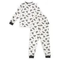 Boy's 2-Piece Dog-Print Pyjama Set
