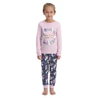 Little Girl's 2-Piece Graphic-Print Pyjama Set