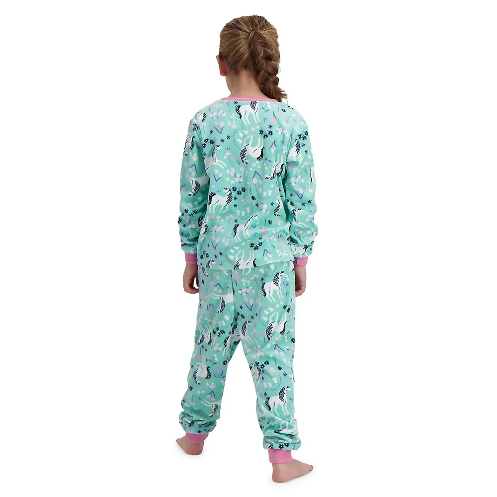 Little Girl's 2-Piece Super Soft Pyjama Set