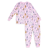 Girl's 2-Piece Super Soft Tie-Dye Pyjama Set