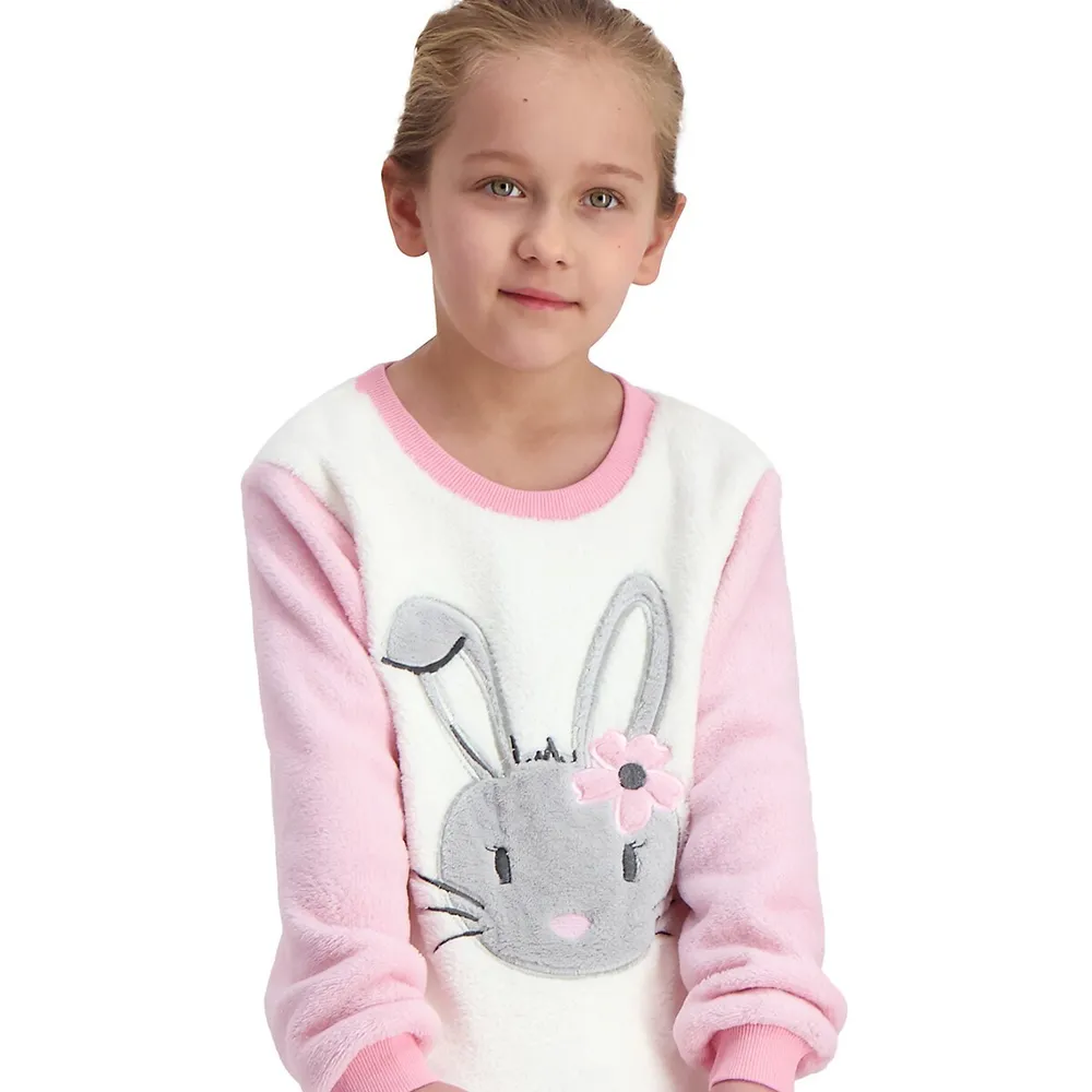 Little Girl's 2-Piece Fleece Pyjama Set