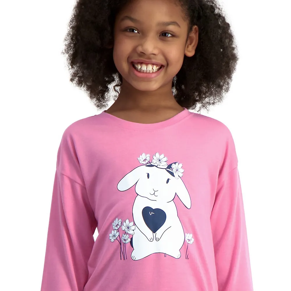 Little Girl's Long-Sleeve Sleepshirt