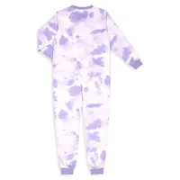 Girl's Printed Fleece One-Piece Pyjamas