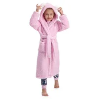 Little Girl's Novelty Textured Plush Robe