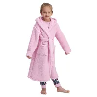 Little Girl's Novelty Textured Plush Robe