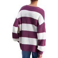 Stripe Slouch Sweater