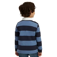 Boy's Striped Rugby Top