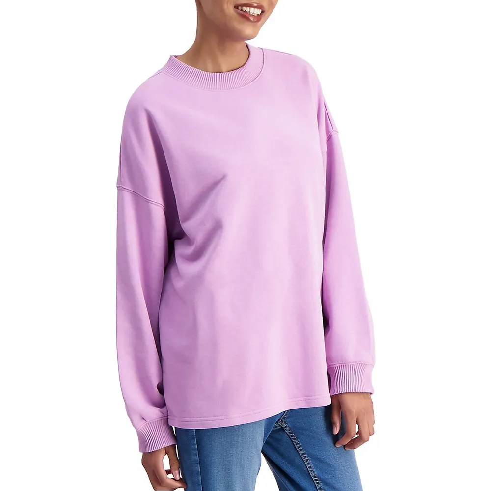 Oversized Crewneck Sweatshirt