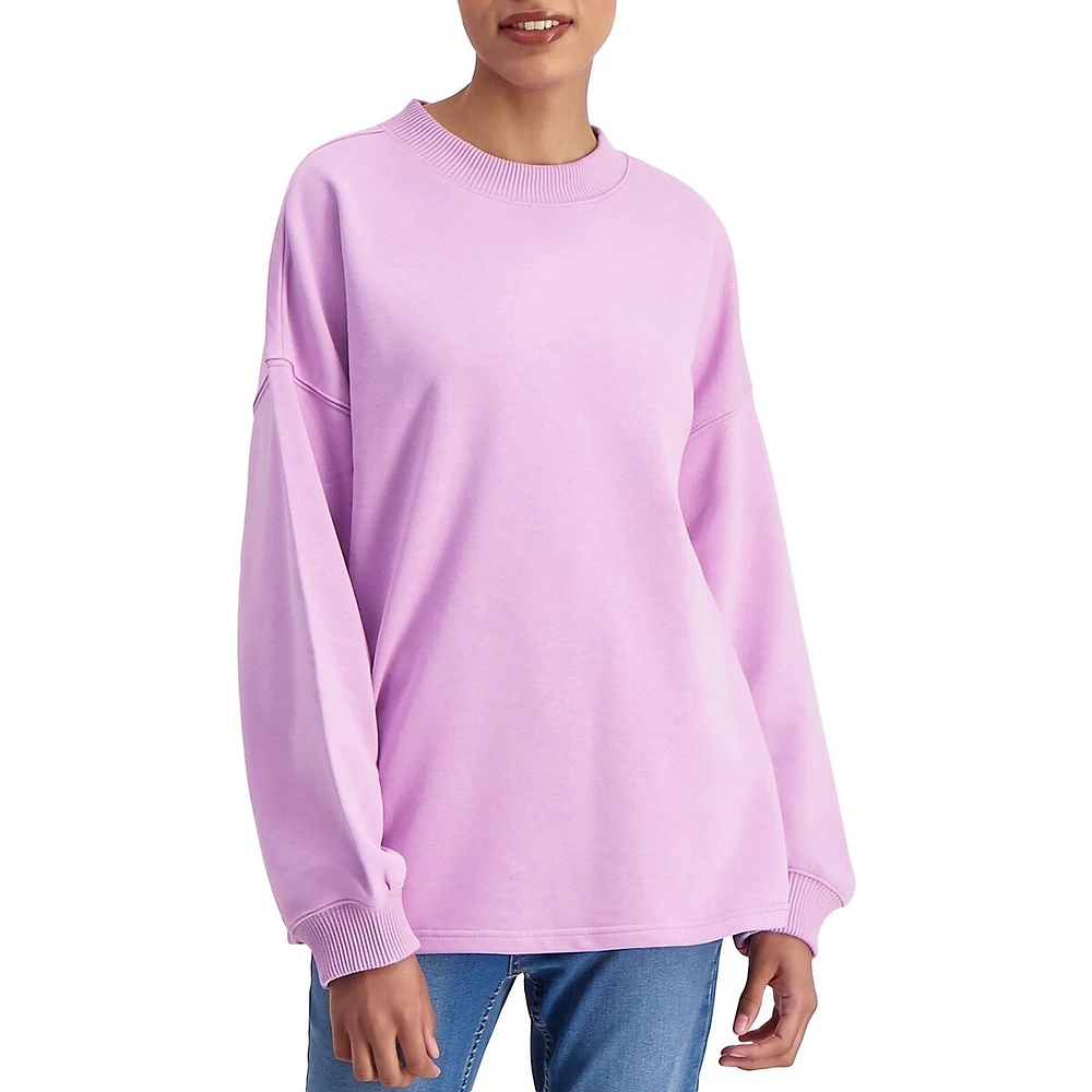 Oversized Crewneck Sweatshirt