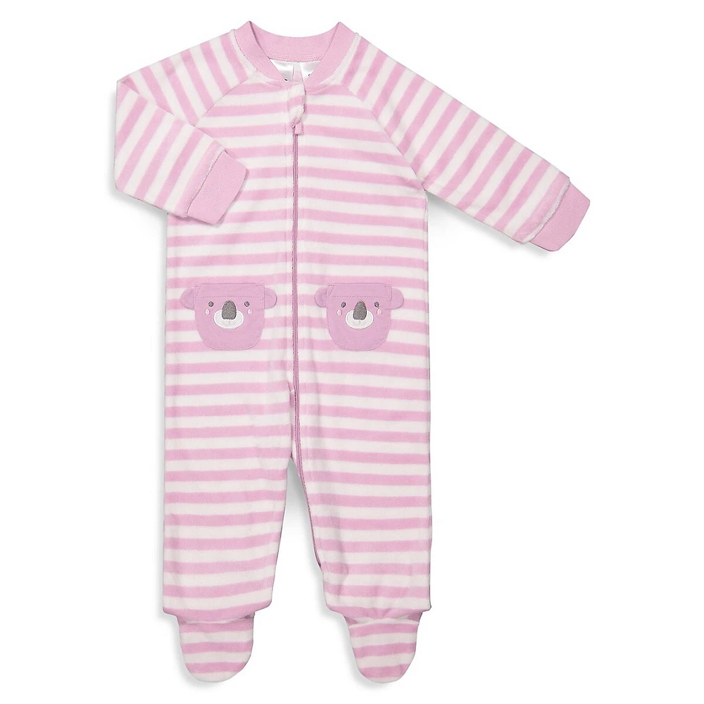 Baby Girl's Novelty Pocket Footie