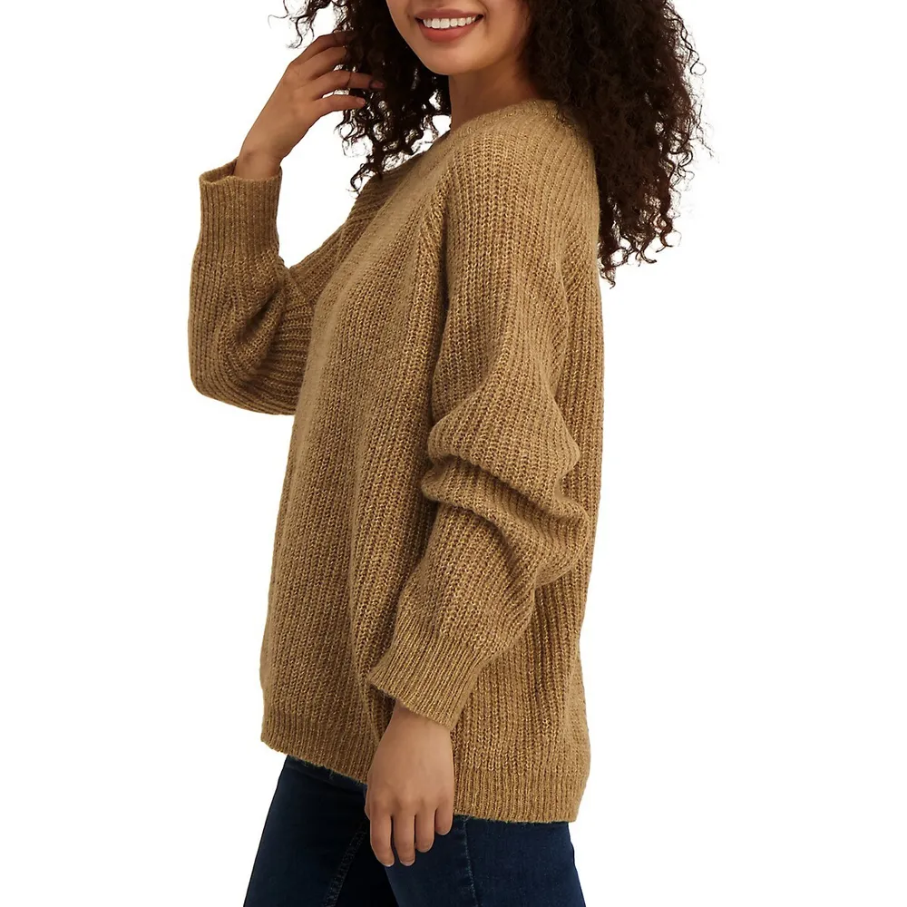 Relaxed-Fit Knit Sweater