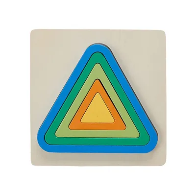 Mini Rainbow Triangle Puzzle