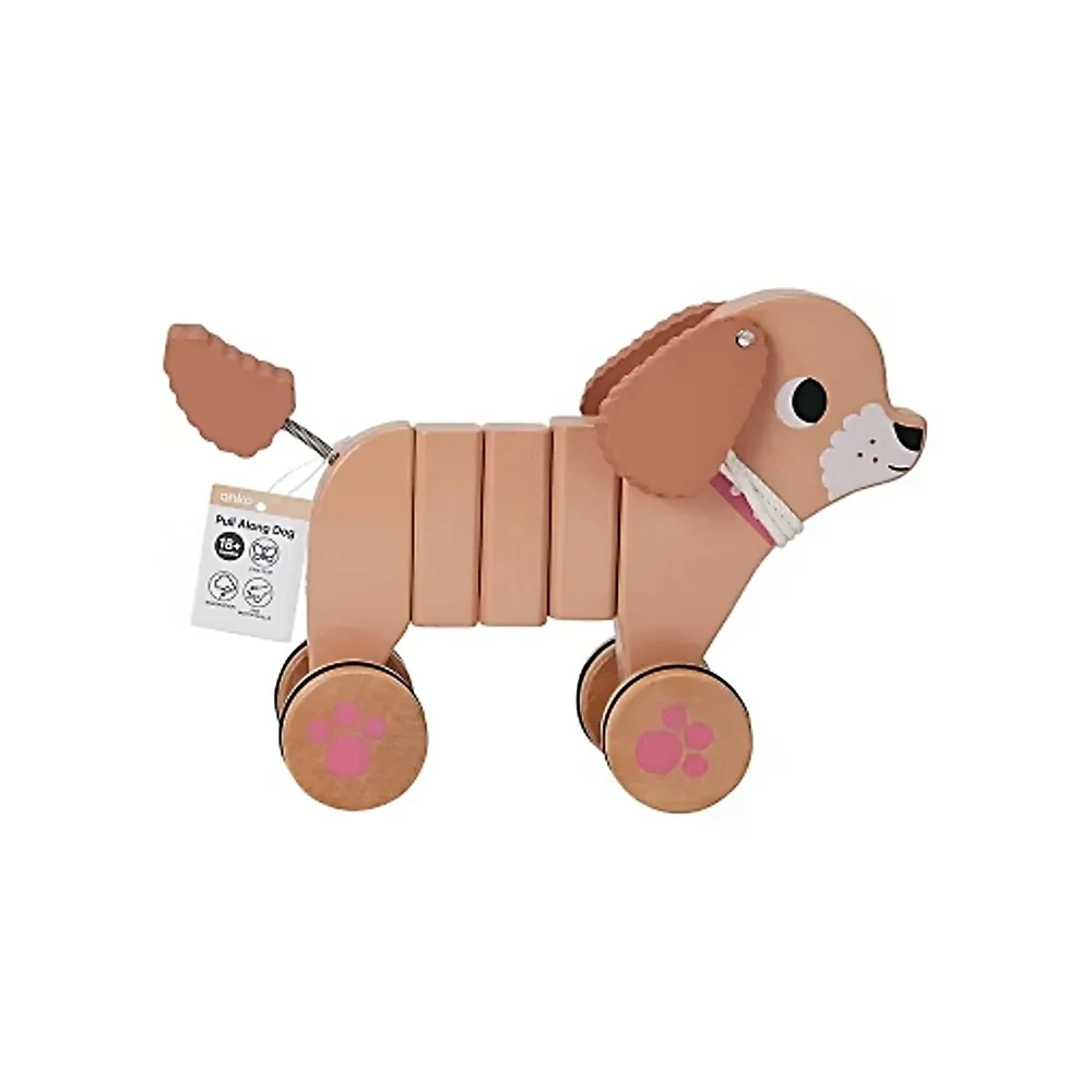 Pull-Along Poodle Toy