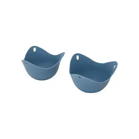 2-Piece Silicone Egg Poacher Set