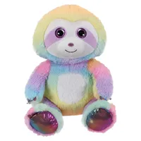 Aurora Rainbow Sloth Plush Toy
