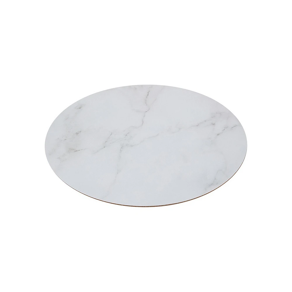 2-Piece Marble-Look Corkback Placemat Set