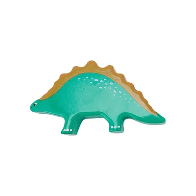 Wooden Stegosaurus Dino Toy