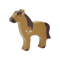 Wooden Horse Farm Animal Toy