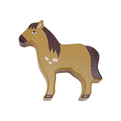 Wooden Horse Farm Animal Toy