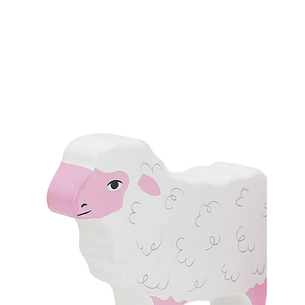 Wooden Sheep Farm Animal Toy