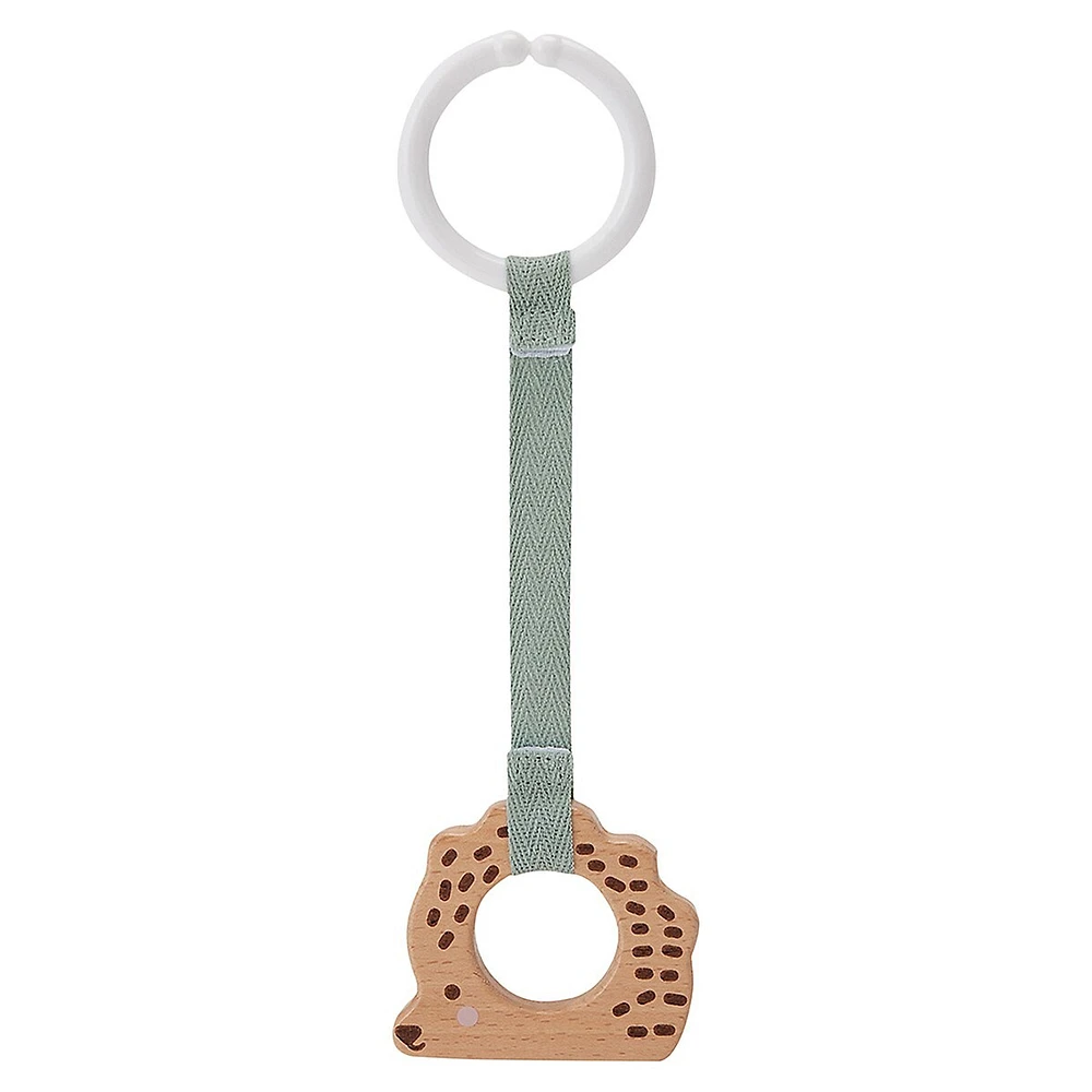 Hedgehog Wooden Teether Stroller Toy