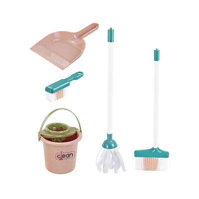 6-Piece Bucket and Cleaning Play Set