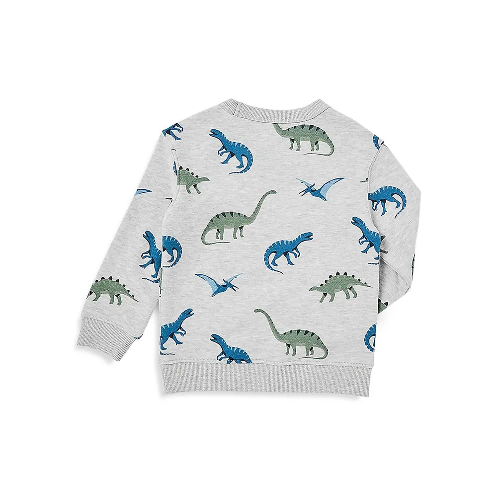 Little Kid's Allover-Print Sweatshirt