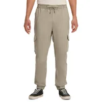 Elastic Waist And Cuffed Cargo Pants