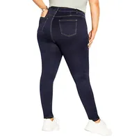 Plus Sexy Corset Skinny Jeans