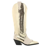 Etta Western-Style Tall Boots