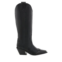 Etta Western-Style Tall Boots