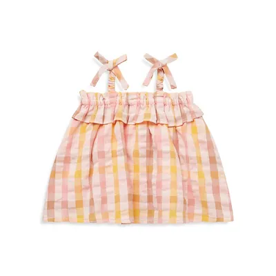Baby Girl's Gingham Camisole