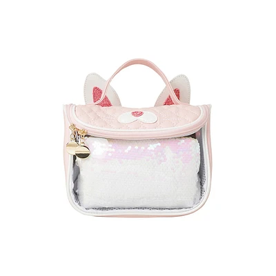 Girl's Bunny Toiletries & Cosmetics Case