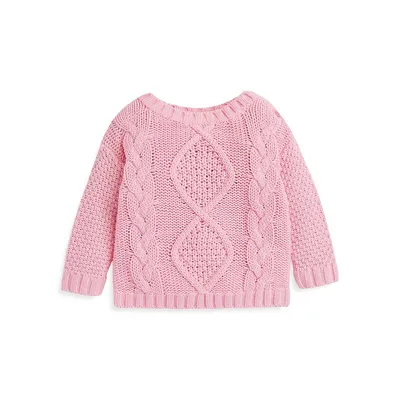 Jacquard Knit Sweater Off White - Deux par Deux