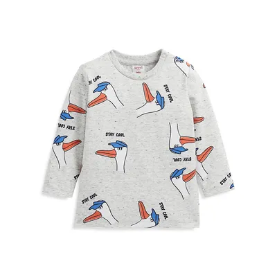 Baby Boy's Seagull-Print T-Shirt
