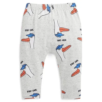 Baby Boy's Seagull-Print Pants
