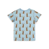 Baby Boy's Bunny Yardage T-Shirt