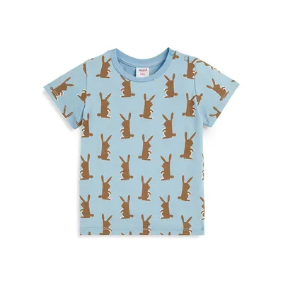 Baby Boy's Bunny Yardage T-Shirt