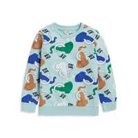 Little Boy's Mammoth-Print Sweatshirt