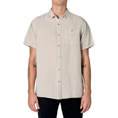 Men At Work Slim-Fit Cotton-Blend Shirt