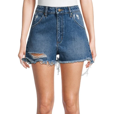 Duster Denim Shorts