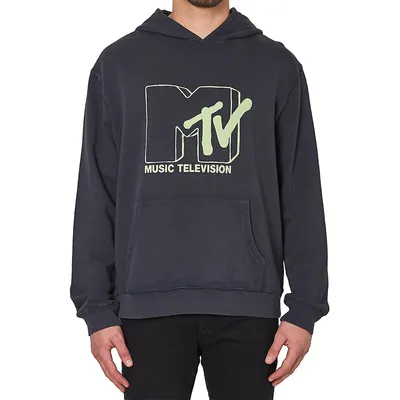 Rollas x MTV Glow Logo Cotton Hoodie