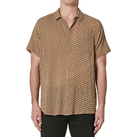 Bon Pattern-Print Short-Sleeve Shirt