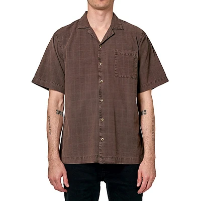 Slim-Fit Tile Cord Bowler Shirt