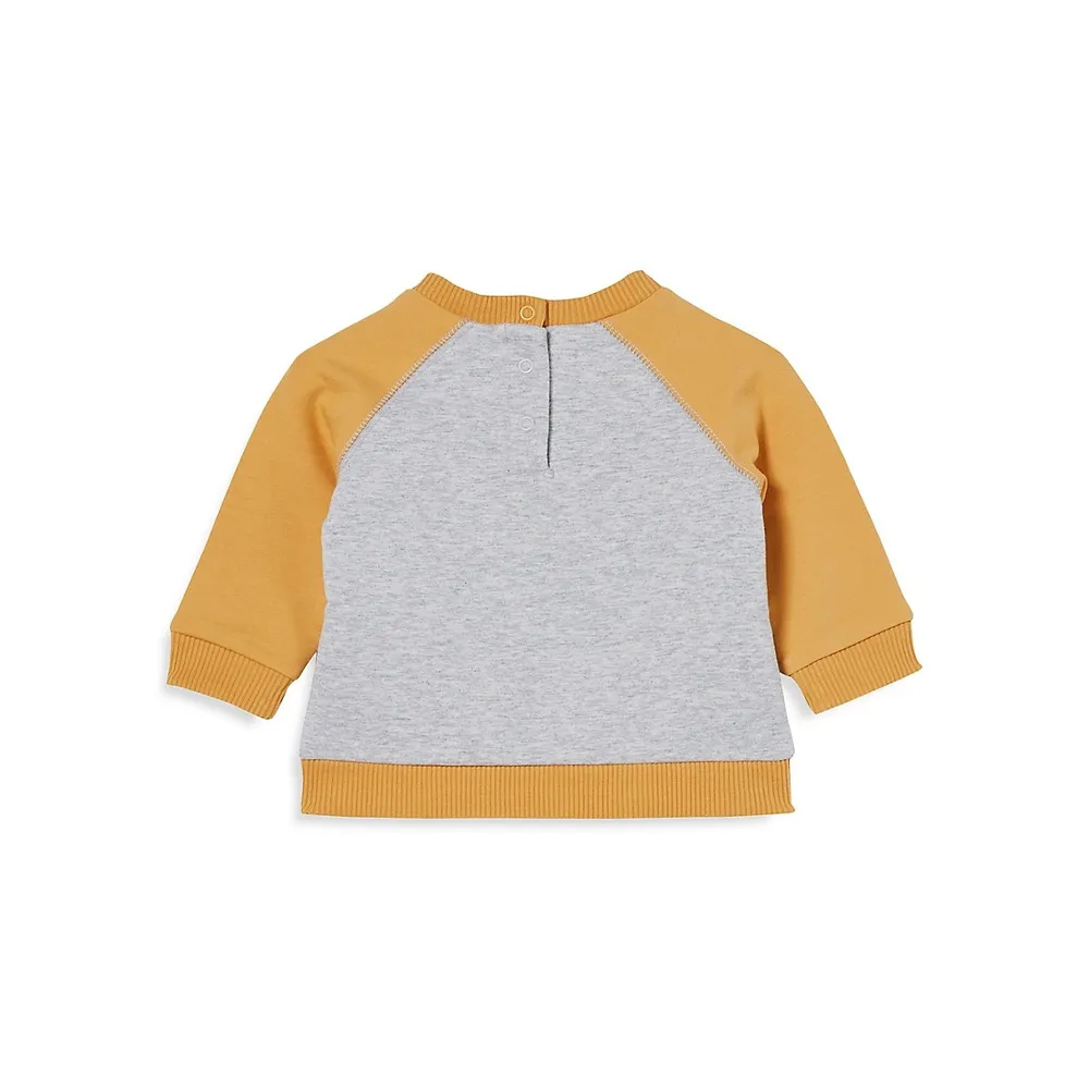 Baby Boy's Fleece Tate Colourblock Sweatshirt
