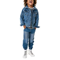 Little Boy's & Slouch Jogger Jeans