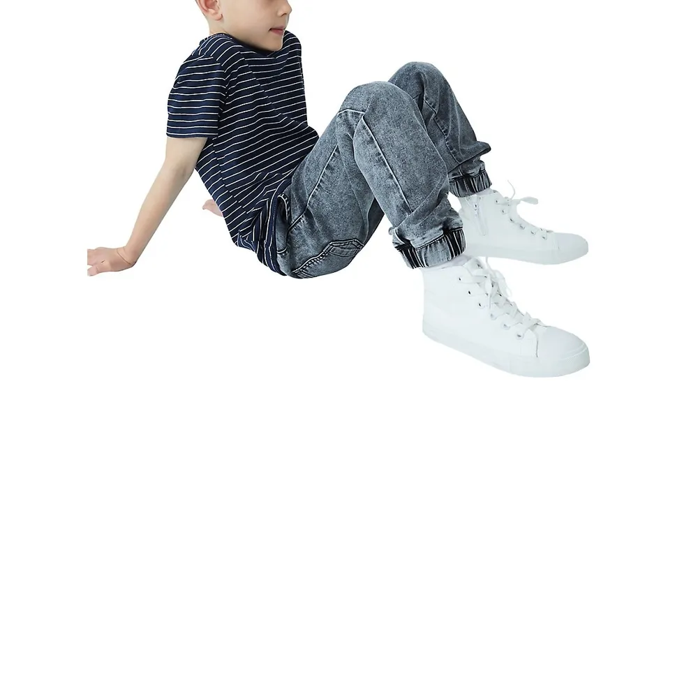 Little Boy's & Slouch Jogger Jeans