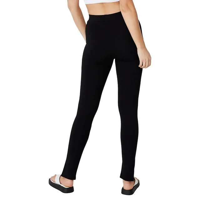 Cotton On Tapered Long Split Ponte Leggings