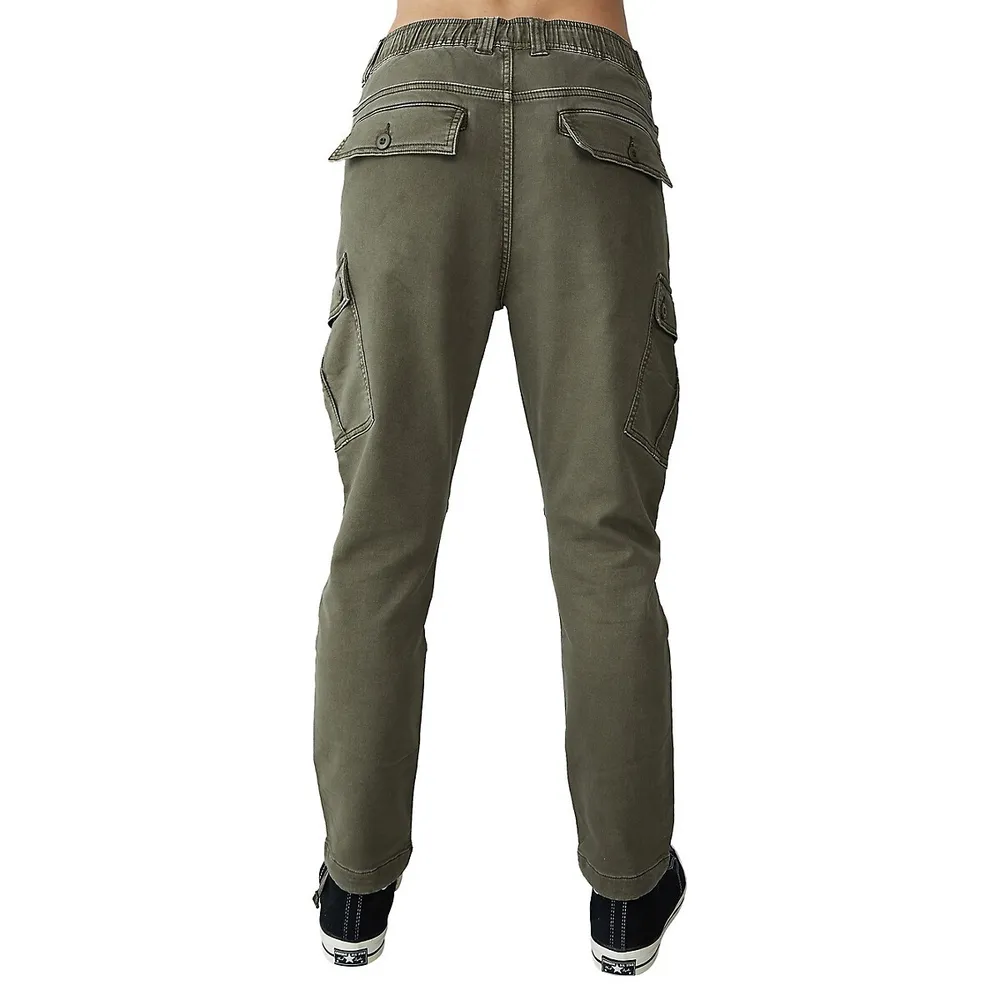 Military Cargo Jogger Pants