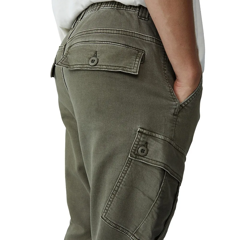 Military Cargo Jogger Pants